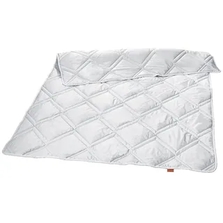 sleepling Bettdecke Kamelhaar, leichte Sommerdecke 135x200 cm | Kamelhaardecke, Kamel Decke Sommer, Sommerbettdecke leicht 135 x 200, Bezug aus Baumwolle, Made in EU