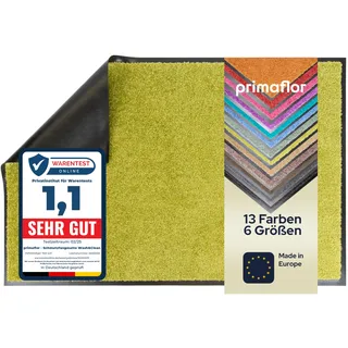 Primaflor Schmutzfangmatte Clean | 90 x 150 cm | Grün | Fußmatte, 9 mm hoch, saugstarke Polyamid Oberfläche, Cfl-s1, Türmatte für Eingang und Flur