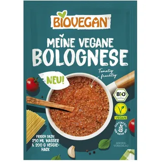 Biovegan vegane Bolognese Sauce glutenfrei 28 g