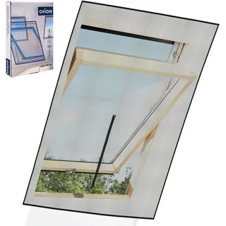 Orion Fliegengitter Moskitonetz für Dachfenster Insektenschutz Mückenschutz - Schwarz