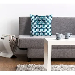 Queence Laura 40 x 40 cm Blau