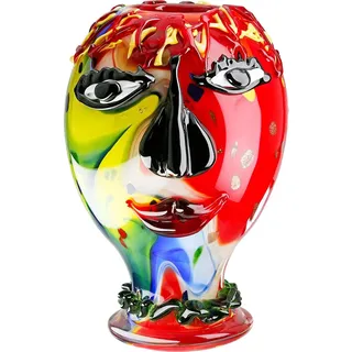 Casablanca by Gilde Tischvase »Gesichtsvaseb Andrew, mehrfarbig H.29 cm«,