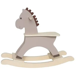 Jabadabado Holz Schaukelpferd - Brown - One Size