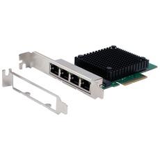 Bild EX-60114 4-Port 2.5Gigabit PCIe Netzwerk-Karte 2.5 Gigabit (PCI-E x4), Netzwerkkarte
