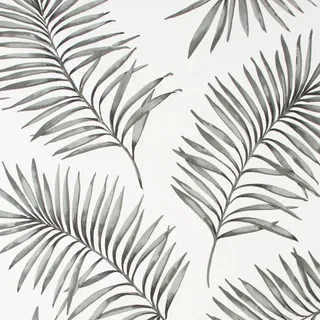 Superfresco Easy Vliestapete Scandi Leaf Black White 10,05 x 0,52 m