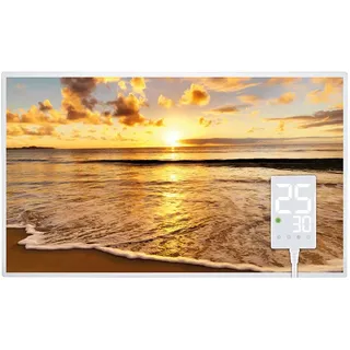 Infrarotheizung HF-HP105 mit Bild 600 W Strand1
