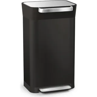 Joseph Joseph Titan 30 30L Trash Compactor de (Carbon Black), hohe Kapazität, modernes und robustes Design, ideal für theHome und Office. - Schwarz