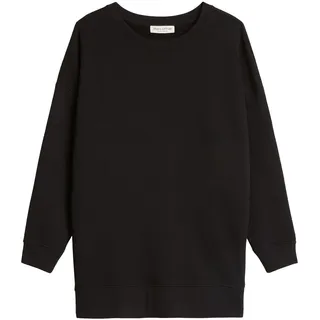 Marc OߴPolo Damen Sweatshirt aus Bio-Baumwolle Loose Fit, Schwarz (Black), XXS