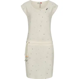 Sommerkleid RAGWEAR "Sommerkleid Penelope Print B Intl.", Damen, Gr. XL, N-Gr, weiß, Obermaterial: 50% Baumwolle CO. 50% Modal CMD.  Obermaterial: 100% Baumwolle CO., Kleider Sommerkleid