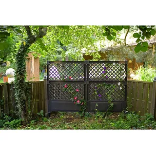 KHW Rankgitter 100 x 6 x 140 cm Anthrazit