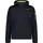 Man Jacket Zip Hood Antracite-Acido Antracite-Acido 54 Grau