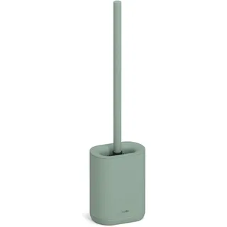 stardis Pure WC Bürste Toilettenbürste matt Silikon Klobürste kompakt antibakteriell Bürstengarnitur grün