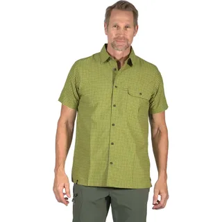 MAUL Sport Falkenberg II - 1/2 Hemd Kariert elas. forest green (60) XXL