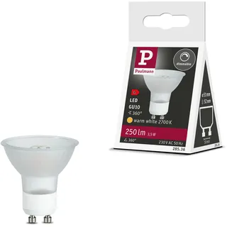 Paulmann LED Reflektor Maxiflood GU10 230V dimmbar Warmweiß 28536 Leuchtmittel Lampe