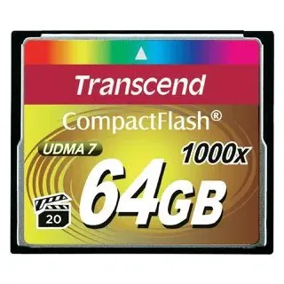 Transcend CompactFlash Card 1000x