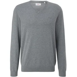s.Oliver Herren 2143174 Pullover, 92W0 grau, M
