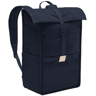 VAUDE City-Rucksack Coreway 20l in Blau, wasserabweisender Rucksack Damen & Herren, leichter Daypack für Städtetrips mit Laptop-Fach, Rolltop-Rucksack ideal für den urbanen Alltag