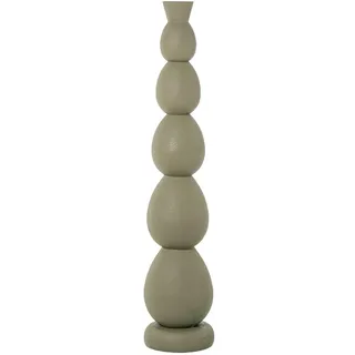 Bodenvase aus Metall, matt, Grün, Ø 21 x 99 cm