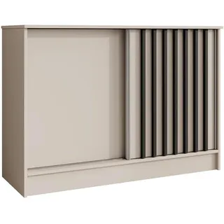 beautysofa Horizon 121 x 85 x 43,5 cm Beige / Schwarz