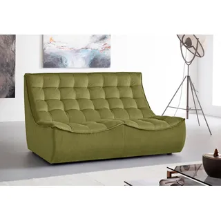 Calia Italia 2-Sitzer »Banjo, italienisches Doppelsofa, als 2-Sitzer oder als Modulsofa«, Design und Komfort im Einklang grün