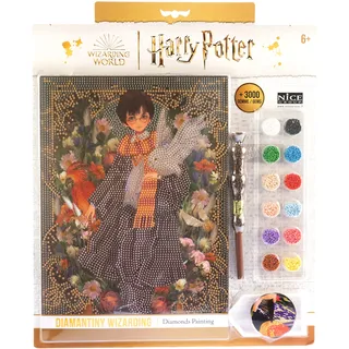 DIAMANTINY Harry Potter – Yume Fantasy Harry – Mosaik-Set – Aktivitäten Crystal Art Diamond Painting – 1 x A4