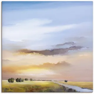 ARTland Wandbild »Landschaft III«, Himmel, (1 St.), als Leinwandbild, Poster in verschied. Größen blau