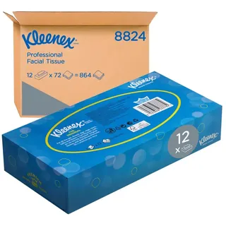 Kleenex Kosmetiktücherbox 3-lagig 12 x 72 Tücher