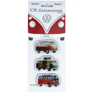 BRISA VW Collection - T1 Bulli Bus Kühlschrankmagnete 3er Set