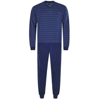 HAJO Pyjama Herren blau 5XL