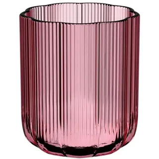 Villeroy & Boch – Fleur Gifts Vase, Höhe: ca. 15 cm, Lila, Florale Glasvase für vielseitige Blumenarrangements, Hochwertiges Glas