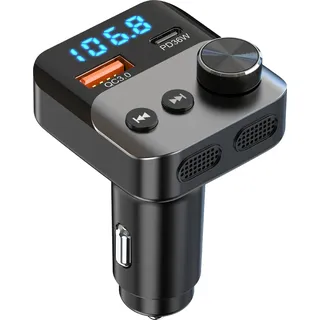 INF Bluetooth 5.3 FM Transmitter Auto-Ladegerät Adapter