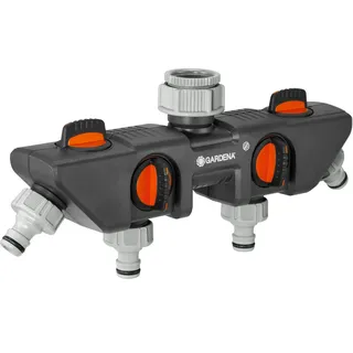 Gardena 4-Wege Wasserverteiler 0,17 m grau