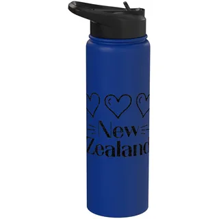 Neuseeland Heart Neuseeland Love Neuseeland Stainless Steel Insulated Water Bottle