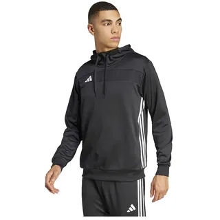 Adidas Tiro 25 Essentials Kapuzenpullover - Black / White - XL