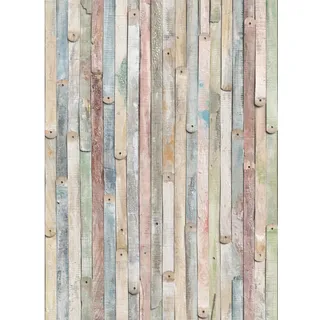 KOMAR Fototapete "Vintage Wood 184 x 254 cm
