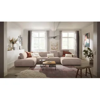 Musterring Wohnlandschaft U-Form 3-Sitzer Grau