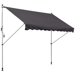 Outsunny Markise 150 x 280 x 300 cm grau