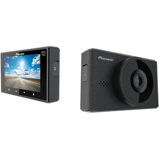 Pioneer VREC-170RS Dashcam: Frontkamera mit Full HD Aufzeichnung, 139° Weitwinkel, GPS-Tracking, Parküberwachung, 3“ LCD Display + AppSteuerung