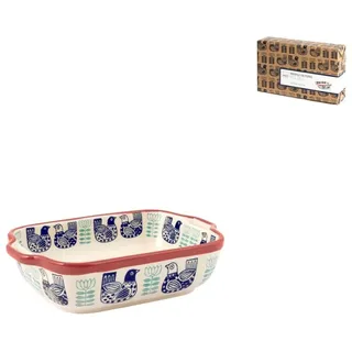 H&h Havana Backform Aus Steingut / Steingut, Rechteckig, 17x13cm