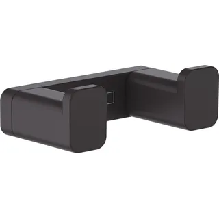 Hansgrohe AddStoris Handtuchhaken doppelt Schwarz Matt 41755670