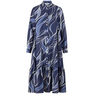 Kleid 3/4-Arm Peter Hahn blau
