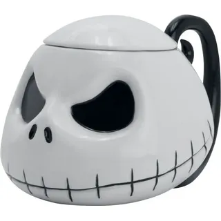 NIGHTMARE BEFORE XMAS - Tasse 3D - Jack - Weiß, Schwarz