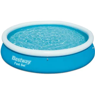 Bestway Fast Set Aufblasbarer Swimmingpool Rund 366x76 cm 57273