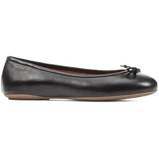 GEOX D Palmaria B Ballet Flat, Black, 38 EU