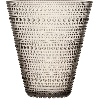 Iittala Kastehelmi Vase 154mm, Leinen, Glas