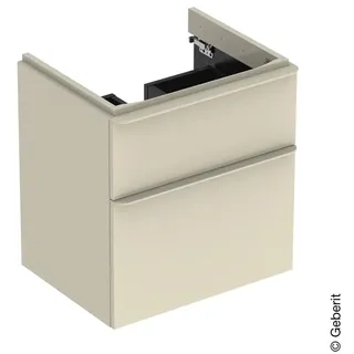 Geberit Smyle Square Waschtischunterschrank 2 Schubladen,