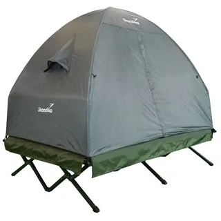 Skandika Regenhaube für Zeltliege Haug | separater Regenschutz, wettergeschützte Ventilationsöffnungen, einfache Befestigung, 1.500 mm Wassersäule | Regenhülle