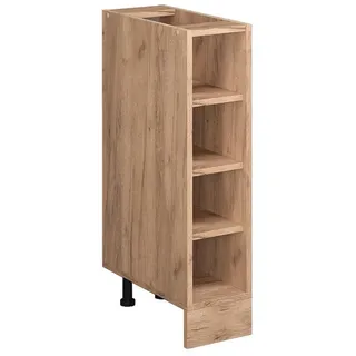 Vicco Unterschrank Regalunterschrank R-Line 20 x 44 x 81,6 cm Eiche