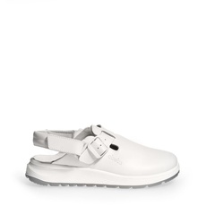 ABEBA 87208 - Unisex Schuhe - ACTIVE Sandal SRC - Glattes Design - EU 36 - Weiß - Futtermaterial: Stoff - Mit Klettverschluss