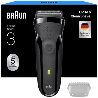 Braun Series 3 300s Schwarz